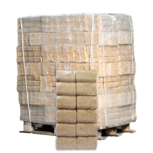 Briquettes RUF, palette de 96 paquets de 10 kg (960 kg)